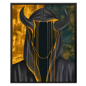 Minotaur's Molten Crown - Luxury Wall Art