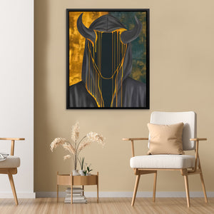Minotaur's Molten Crown - Luxury Wall Art