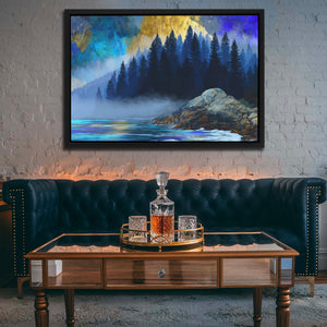 Misty Pines Awakening - Luxury Wall Art