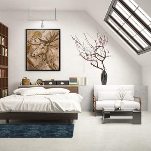 Mocha Moose - Luxury Wall Art