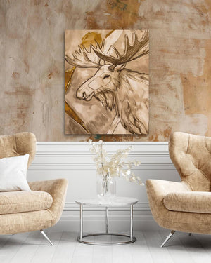 Mocha Moose - Luxury Wall Art
