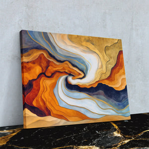 Molten Earth Chambers - Luxury Wall Art