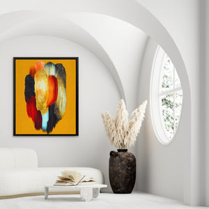 Molten Feather Storm - Luxury Wall Art