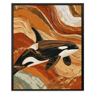 Molton Orca - Luxury Wall Art