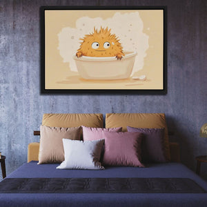 Monster’s Bubble Bath - Framed Wall Art