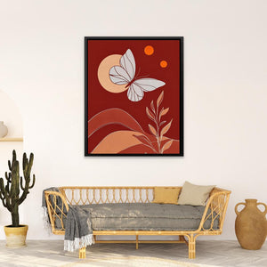 Moonlit Flutter - Luxury Wall Art