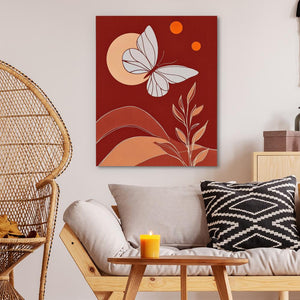 Moonlit Flutter - Luxury Wall Art