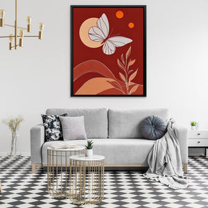 Moonlit Flutter - Luxury Wall Art