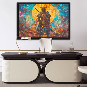 Moonlit Ronin - Luxury Wall Art