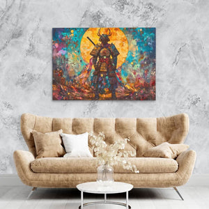 Moonlit Ronin - Luxury Wall Art