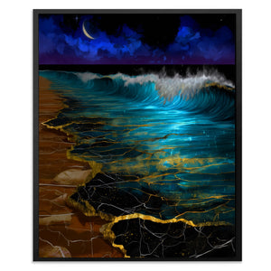 Moonlit Wave Lapping — Moonlit Wave Lapping Front Facing Portrait2 39