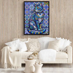 Mosaic Cat Azure โ mosaic cat azure sq boujie couch 1port framed black