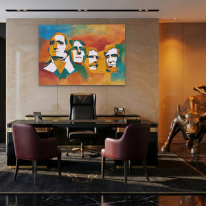 Mount Rushmore Gradient โ Mount Rushmore Gradient Bull Bronze Land 83
