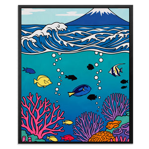 Mt. Fuji Underwater — Mt. Fuji Underwater Front Facing Portrait2 6
