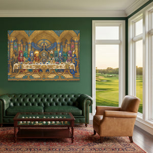 Mummies Last Supper — Mummies Last Supper Green Golf House Land 79