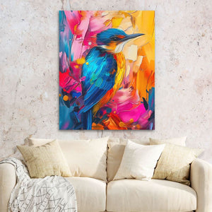 Mystic Melody - Large Abstract Canvas Print