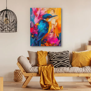 Mystic Melody - Nature Wall Art in Black Frame