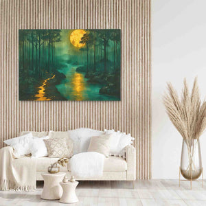Mystic Moonlight - Luxury Wall Art
