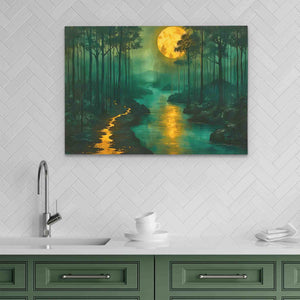Mystic Moonlight - Luxury Wall Art