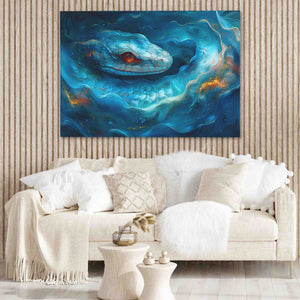 Mystical Snake - Luxury Wall Art