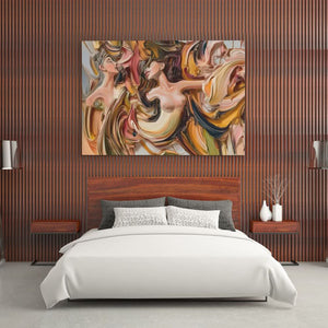 Naked Brush Strokes - Luxury Wall Art