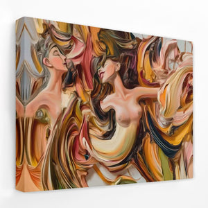 Naked Brush Strokes - Luxury Wall Art