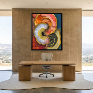 Nautilus Organic Concentric — Nautilus Organic Concentric Minimalist Lux Office Port 82