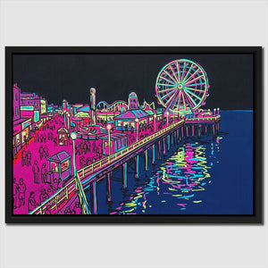 Neon Carnival Night — Neon Carnival Night Close Up Landscape 111