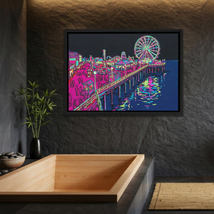 Neon Carnival Night — Neon Carnival Night Bamboo Bathroom Land 31