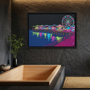 Neon Carnival Pier โ Neon Carnival Pier Bamboo Bathroom Land 32