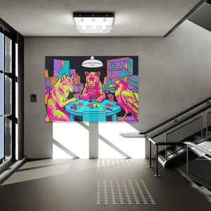 Neon Poker Night — Neon Poker Night New Luxury Grey Office Land 234