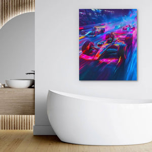 Neon Velocity - Luxury Wall Art