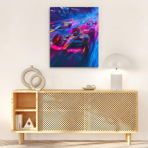 Neon Velocity - Luxury Wall Art