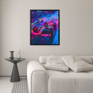 Neon Velocity - Luxury Wall Art