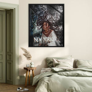 New York Chaos - Urban Canvas Print