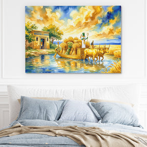 Nile Cattle Transport — Nile Cattle Transport Light Blue Bed 207