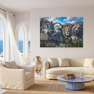 Noble Beasts Carved — Noble Beasts Carved Coast Living Room Land 120