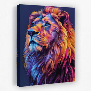 Noble Blaze - Animals Canvas Wall Art