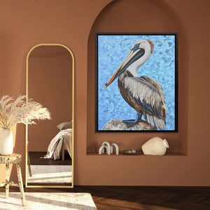 Ocean Pelican - Luxury Wall Art