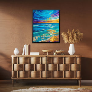 Ocean's Golden Tempest