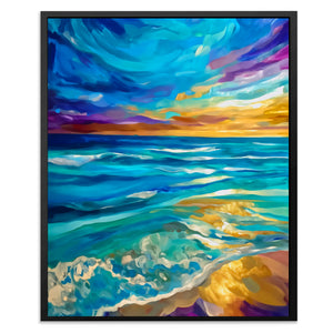 Ocean's Golden Tempest