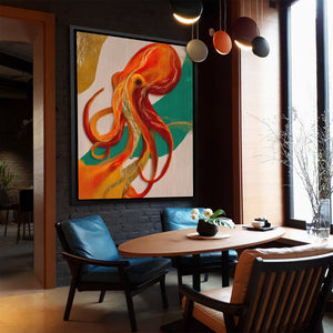 Octopus Flowing Line — Octopus Flowing Line Far Away Dining Room 76