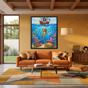 Octopus Underwater Kingdom — Octopus Underwater Kingdom Orange Room Port 252