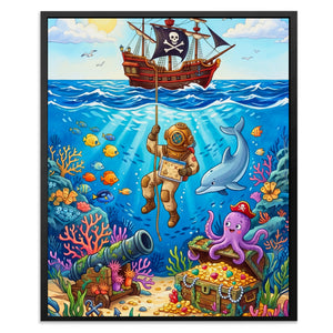 Octopus Underwater Kingdom — Octopus Underwater Kingdom Front Facing Portrait2 102