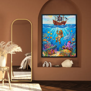 Octopus Underwater Kingdom — Octopus Underwater Kingdom Mexico House Wall 202
