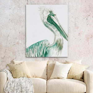 Old Pelican - Luxury Wall Art