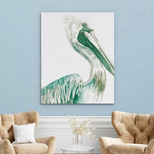 Old Pelican - Luxury Wall Art