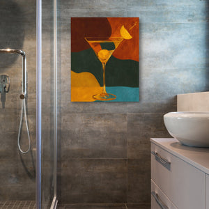 Olive Hour Elegance - Luxury Wall Art