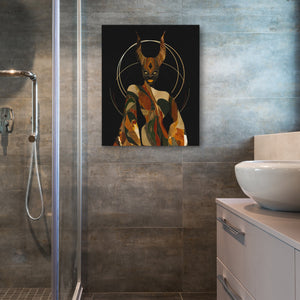 Oni's Sacred Halo - Luxury Wall Art