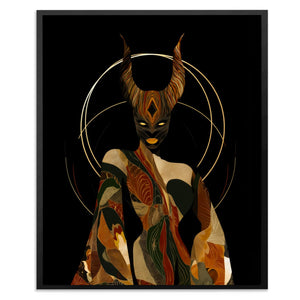 Oni's Sacred Halo - Luxury Wall Art